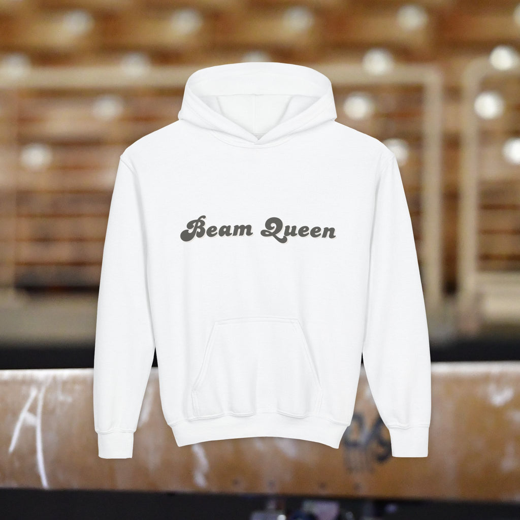 Beam Queen Hoodie – Bright & Cozy Youth Sweatshirt for Girls | Fun Gift for Birthdays & Everyday Wear