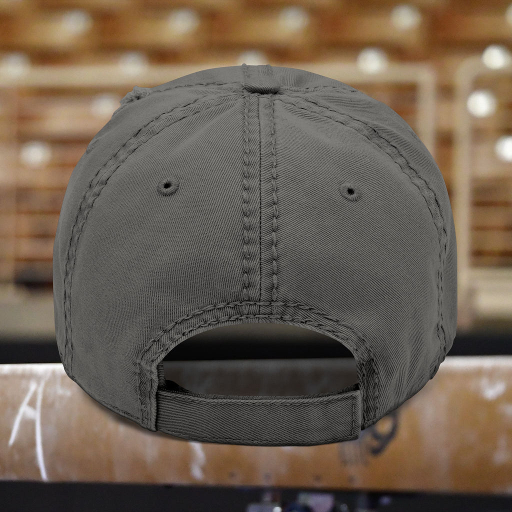 Distressed Hat with SLAY Embroidery | Casual Style Gymnastics Cap, Perfect for Athletes or Moms