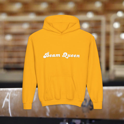 Beam Queen Hoodie – Bright & Cozy Youth Sweatshirt for Girls | Fun Gift for Birthdays & Everyday Wear